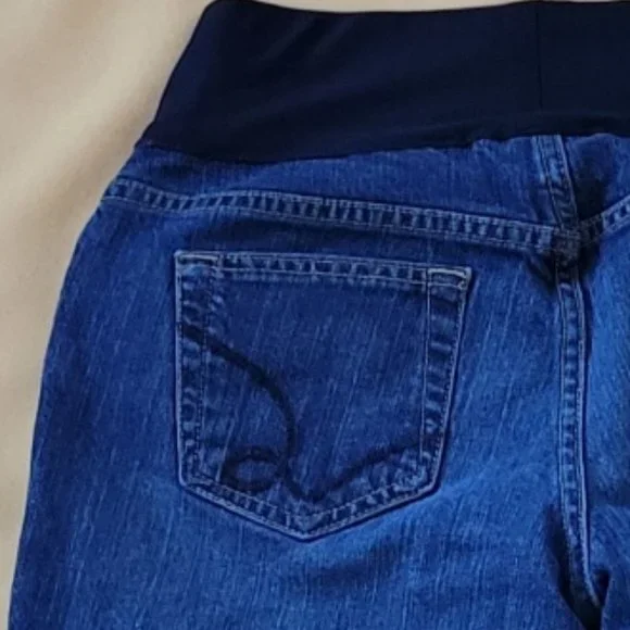 Liz Lange Maternity Capri Jeans Size 2 - Picture 7 of 10